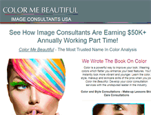 Tablet Screenshot of imageconsultantsusa.com